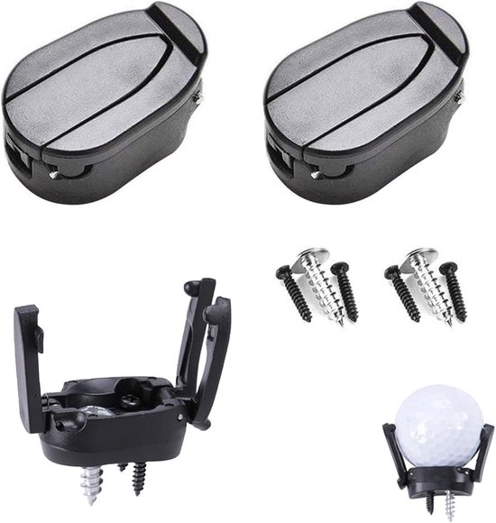 Golfbal retriever 3 stuks - Plastic opvouwbaar - Lichtgewicht - Ideaal voor driving range - SnelShoppen