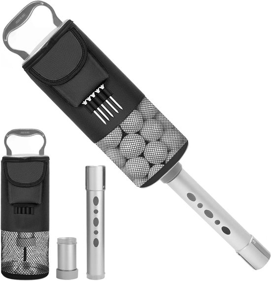 Golfbal Retriever - Bal Verzamelaar - Golf Oefenen - Afneembare Buis - Tot 80 Ballen - Meerkleurig