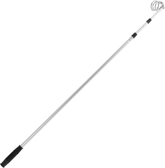 Golfbal Retriever - Golfbal Collector - Bal Verzamelen - Telescopisch Verstelbaar - Tot 278 cm - Zilver