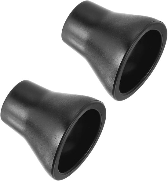 Golfbal Retriever Grabber - 2 Stuks Putter Grip Zuignap voor Eenvoudig Oppakken van Golfballen, Zwart