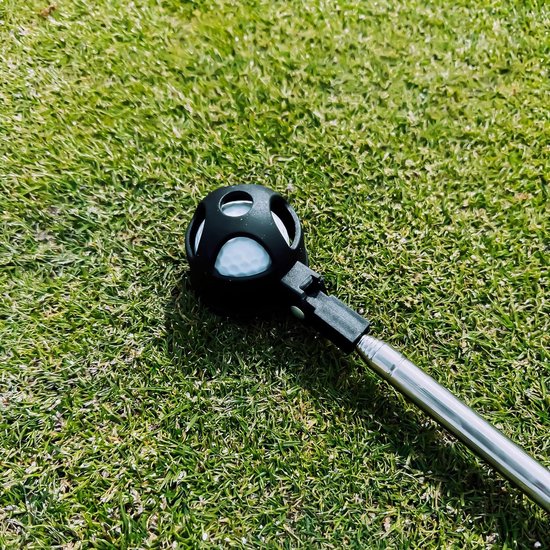 Golfbal Retriever - Hengel voor ballen - Ballen Vissen - Uitschuifbaar tot 2 meter - 200 cm - Zwart