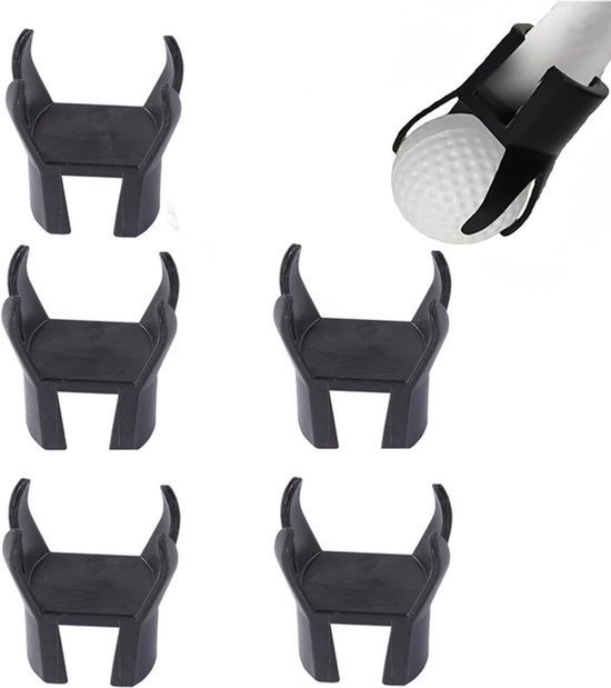 Golfbal-retrieverset met 4-klauwenplukker en putterbevestiging - Rugbesparend balgrijper gereedschap - Duurzame golfaccessoires voor baanverzameling