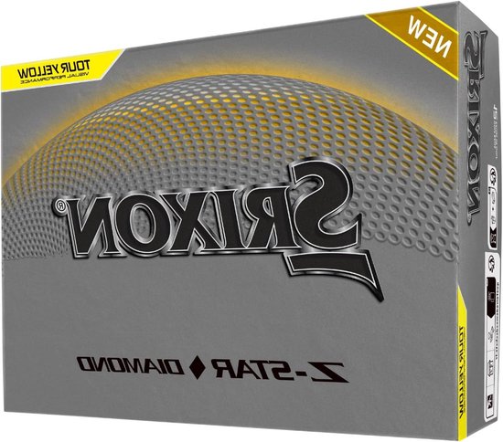 Golfbal - Sportbal Wedstrijdbal - Afstand Vergroten - Maximale Balsnelheid - One size - Geel Tour