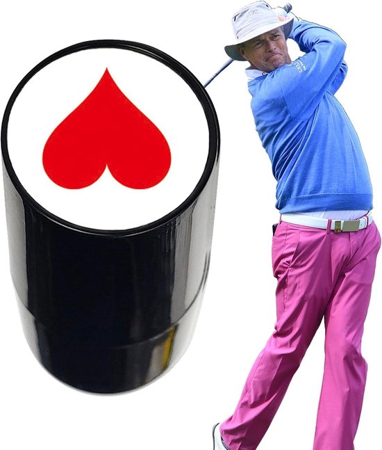 Golfbal Stempel - Personalisatie Marker - Golfbal Markeren - Veilig Geurarm Inkt - 9g Netto Gewicht - Zwart