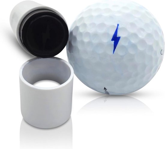 Golfbal Stempel Set - Markeer Uw Golfbal met Unieke Gezichten, Emoji's en Pictogrammen van Merkloos