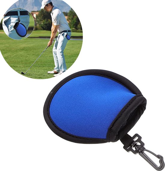 Golfbal Washer - Blauw - Golfball wassen/wasser - Cleaner - Waterdicht - Golfaccesoires - Golf Washer - Schoonmaken Golf van Eugreen