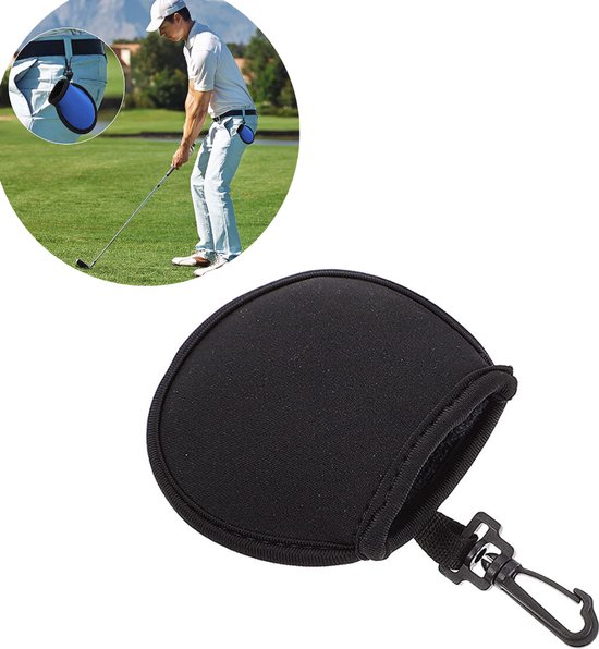 Golfbal washer - Zwart - Golfball wassen/wasser - Cleaner - Waterdicht - Golfaccesoires - Golf Washer - Schoonmaken Golf van Phoenix Verenigde