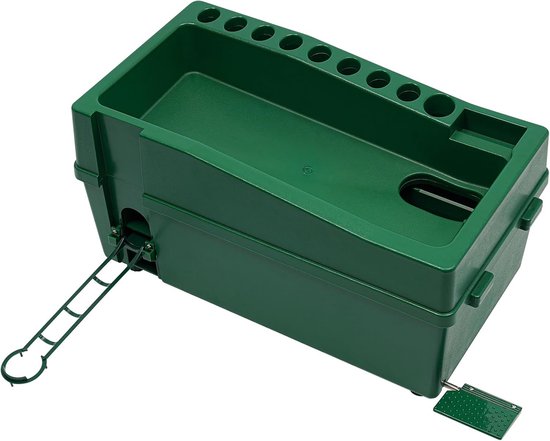 Golfbaldispenser - Pitching machine - Golf oefenen - Automatische werking - 62x32x32 cm - Groen van Merkloos