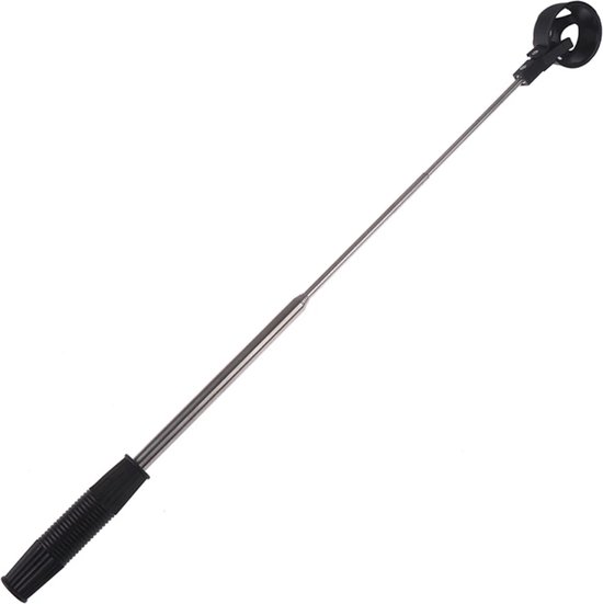 Golfbalhengel - automatische vergrendeling - RVS - Uitschuifbare Golfhengel 2M - Ball retriever van Ironsideaption