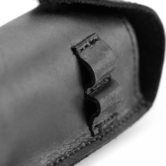 Golfbalhouder en Golf Tee Tas - Leer