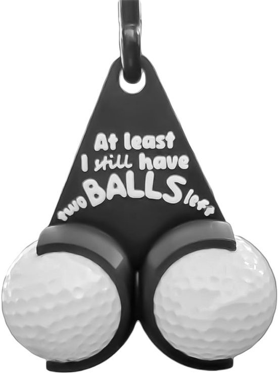 - Golfbalhouder - Grappige golfbalhouder - Humor in uw golftas - Golfteehouder - Perfect voor golfliefhebbers - Accessoire voor mannen