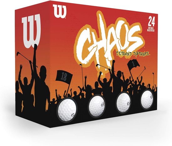 Golfballen 24-pack voor optimaal spel van Merkloos