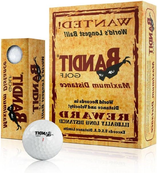Golfballen - Afstand Ballen - Langere Afstand - Super Reactieve Kern - 12 Stuks - Wit