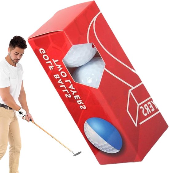 Golfballen - Afstandsballen Outdoor - Golf Spelen - Verbeterde Afstandscontrole - 4.26 cm Diameter - Wit