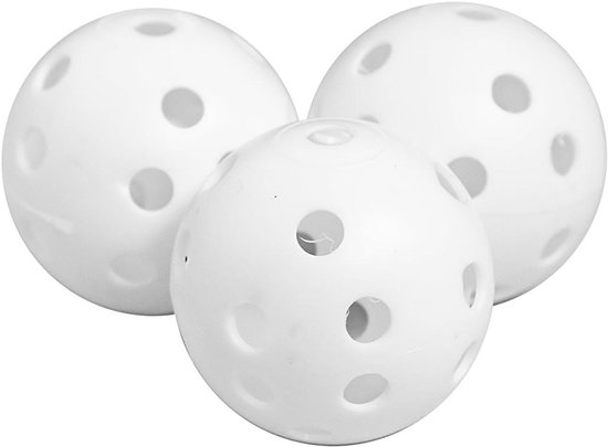 Golfballen Airflow - 12 stuks voor Veilige Oefeningen van Merkloos