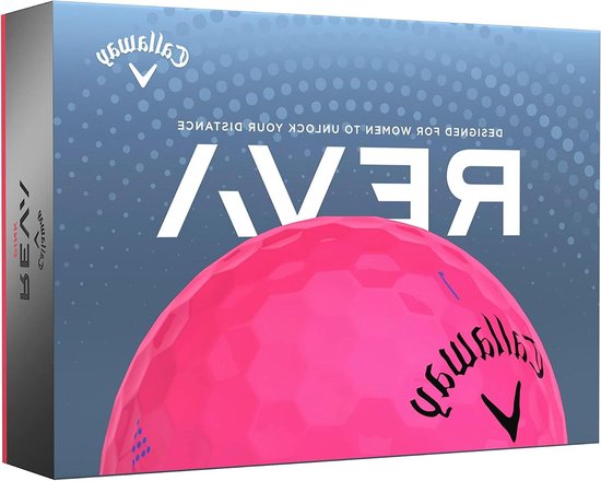 Golfballen - Dames golfballen - Afstand vergroten - Oversized constructie - 12 stuks - Roze