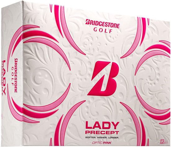 Golfballen - Dames golfballen - Golven - Zachte kern - 12 stuks - Roze