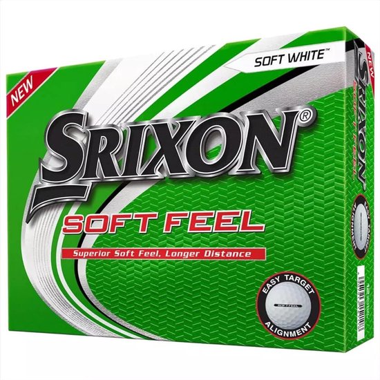 Golfballen Dames - Zachte Ballen - Afstand en Controle - Geleidelijke Kern - Dozen van 12 - Wit