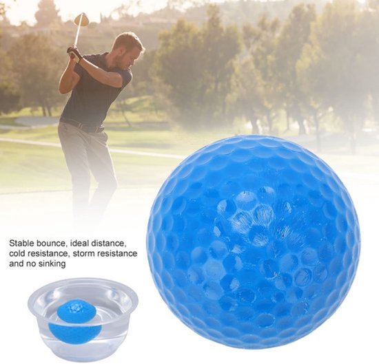 Golfballen Drijvend - 2 Lagen - Model 332 - Gewicht 40 g - Diameter 42,67 mm - Geschikt voor Waterbanen - Oefenballen