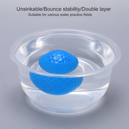 Golfballen Drijvend - 2 Lagen - Model 332 - Gewicht 40 g - Diameter 42,67 mm - Geschikt voor Waterbanen - Oefenballen