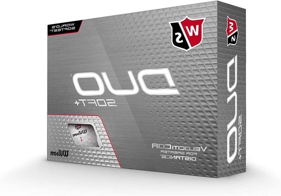 Golfballen - Duo Soft - Afstand Vergroten - Zachtste en Langste - 12 Stuks - Wit