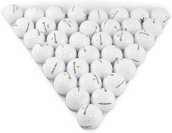Golfballen - Gerecyclede ballen - Golf spelen - Uitstekende staat - 36 stuks - Wit