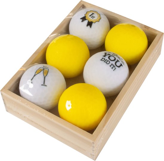 Golfballen Gift Set 1e Plaats van Starline