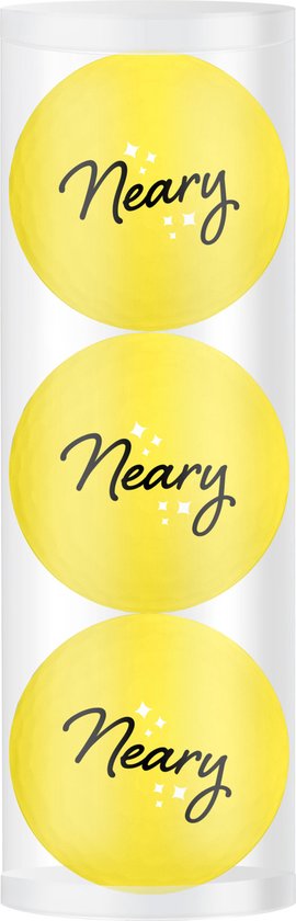 Golfballen Gift Set Neary Geel van Merkloos
