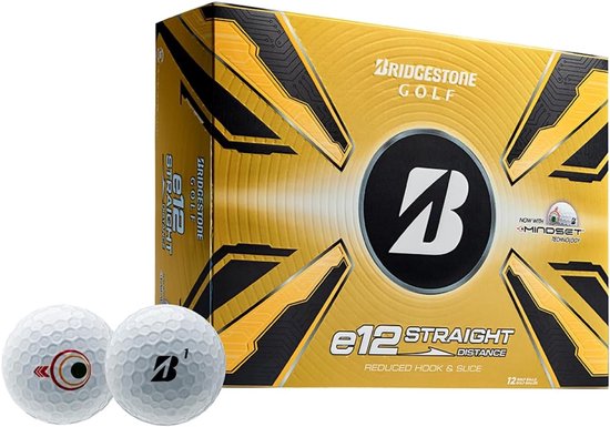 Golfballen - Golf Ballen - Afstand Slagen - Contact Force Dimple - Dozen - Wit