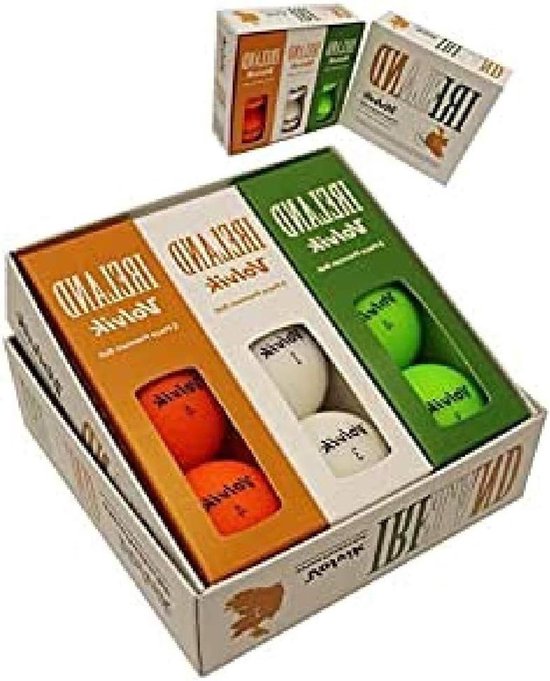 Golfballen - Golf ballen - Golfen - Matte Finish - 12 stuks - Ierland Mix