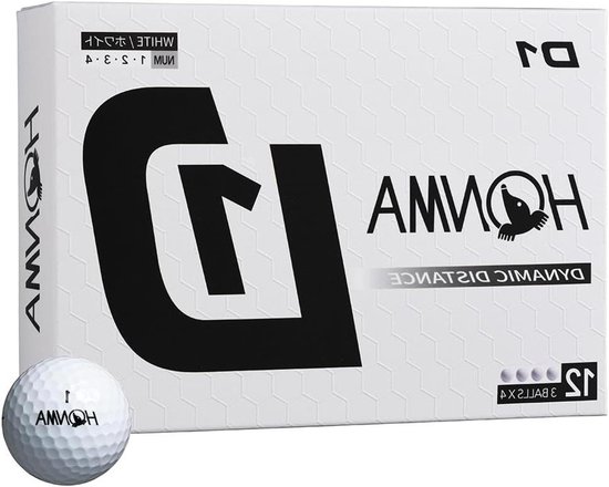 Golfballen - Golf Pro - Golf Spelen - Duurzame Ionomere Afdekking - 12 stuks - Wit