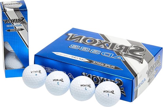 Golfballen - Golf sportballen - Golfen op de baan - Verbeterde Energetic Gradient Growth Core - 12 stuks - Wit