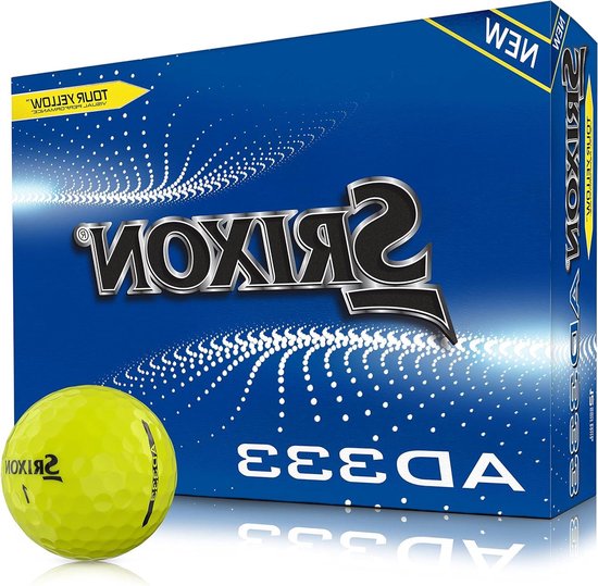 Golfballen - Golf sportballen - Golfspel verbeteren - Lagere compressie - 12 stuks - Geel