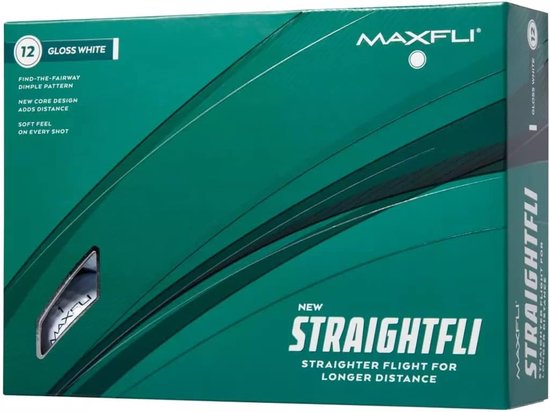 Golfballen - Golfbal set - Sporten op de baan - Lange afstanden - 12 stuks - Wit