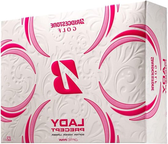 Golfballen - Golfballen Dames - Golfen - Zachtere Kern - 12 stuks - Roze