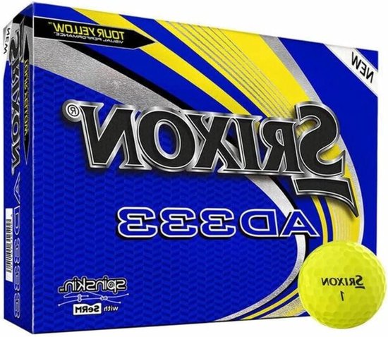 Golfballen - Golfballen Pack - Golf Spelen - Lange Afstand - 12 Stuks - Geel