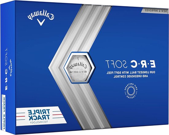 Golfballen - Golfballen Set - Golfen op de baan - 2-delige constructie - 12 stuks - Triple Track