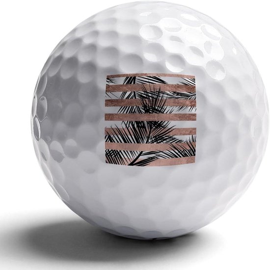 Golfballen - Golfballen set - Golfen - Stijlvol Ontwerp - Standaard - Tropisch Palmbomen