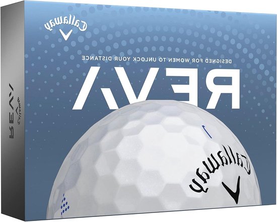Golfballen - Golfballen Set - Golfen voor Afstand - Grote Kern - 12 Stuks - Parelmoer