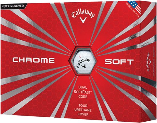 Golfballen Heren - Zachte Ballen - Golf Sport - 4-delige Constructie - One Size - Wit
