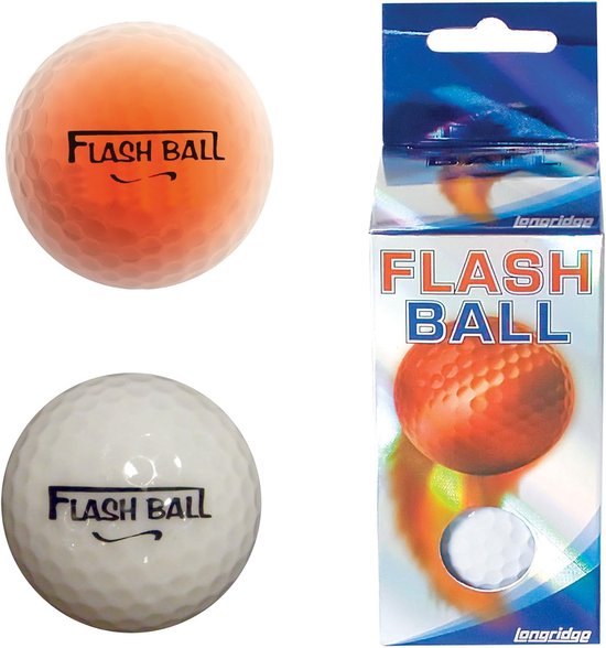 Golfballen Knipperend - Verlichte Ballen - Golfen in Duisternis - Zichtbaar bij Impact - 2 Stuks - Wit