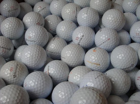 Golfballen - Lakeballs Gebruikte ballen - Golven - AAA/AA Kwaliteit - 50 stuks - Wit