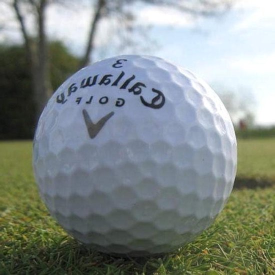 Golfballen - Lakeballs Golf - Afstand Vergroten - Tweedelige Constructie - 25 stuks - Wit