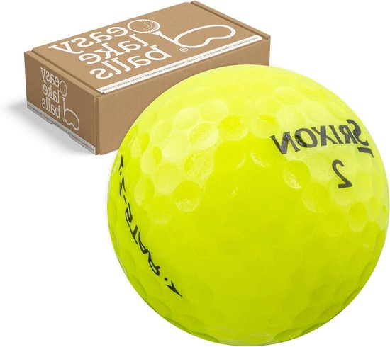 Golfballen - Lakeballs Golf sets - Golfen op de baan - Zacht slaggevoel - 25 stuks - Geel
