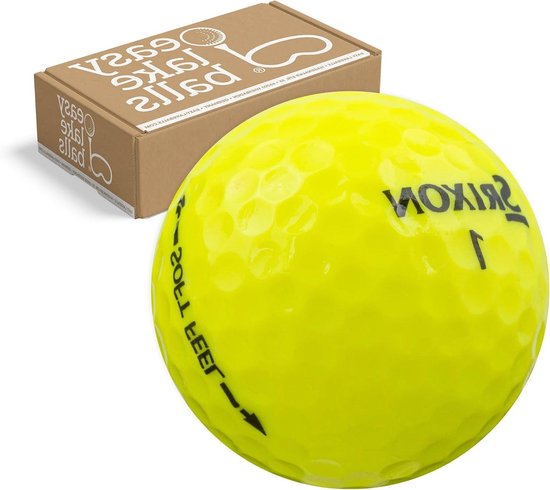 Golfballen - Lakeballs - Sport Oefenen - Zacht Balgevoel - 25 Stuks - Geel