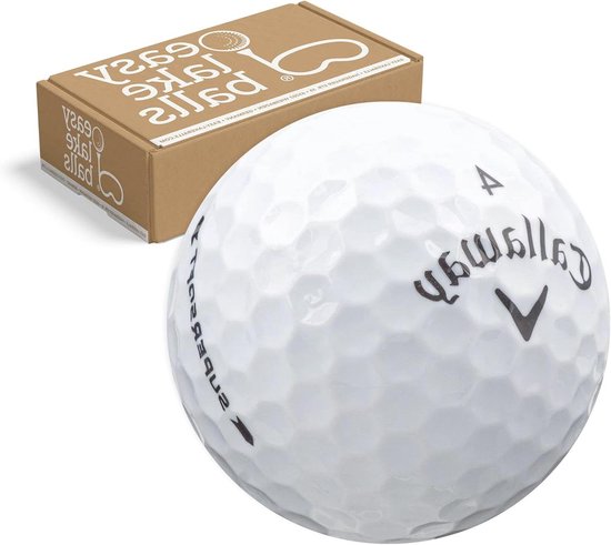 Golfballen - Lakeballs Sportballen - Golf Spelen - Zacht Balgevoel - 50 stuks - Wit