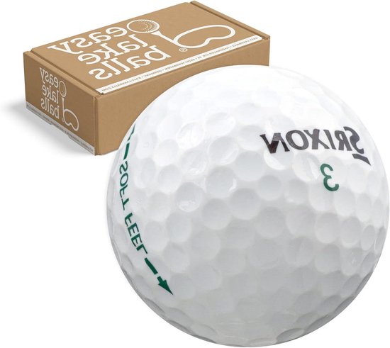 Golfballen Lakeballs - Zachte Ballen - Sporten Buiten - Naadloze Constructie - 12 Stuks - Wit