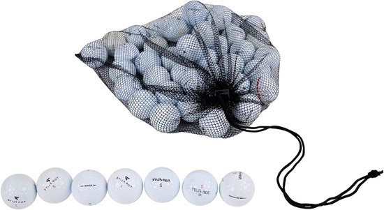 Golfballen Mix - Gerecyclede Ballen - Golf Spelen - Goede Staat Grade 3A - 48 Stuks - Groen