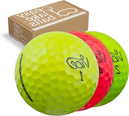 Golfballen Mix - Golfballen Set Oefen Golfballen - Golf Spelen - AAAA/AAA Kwaliteit - 50 stuks - Kleur Mix
