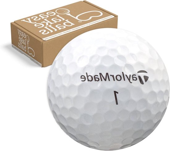 Golfballen Mix - Lakeballs Gebruikte Ballen - Golf Spelen - Kwaliteit AAA/AA - 100 Stuks - Geel